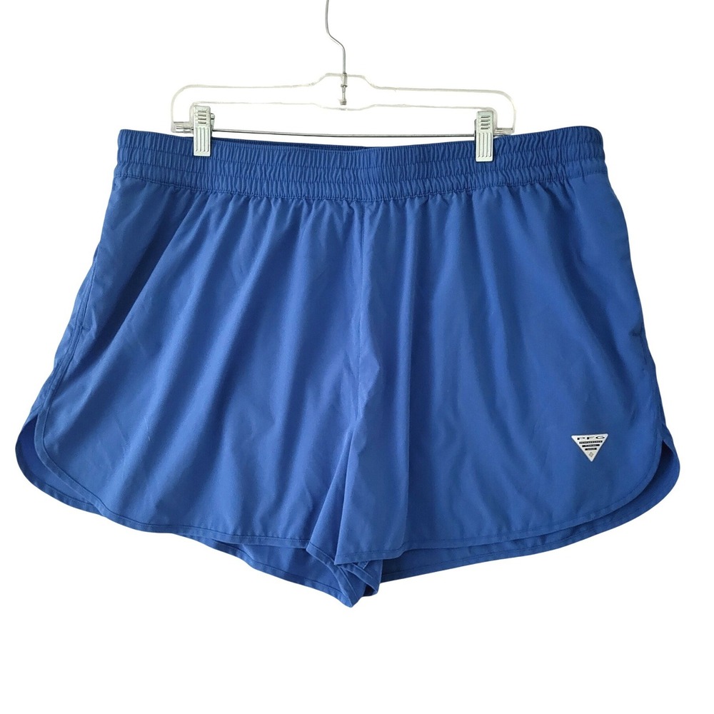 Columbia PFG Women Shorts XXL Blue Outdoor Shorts Hiking Fishing Gorpcore 2XL